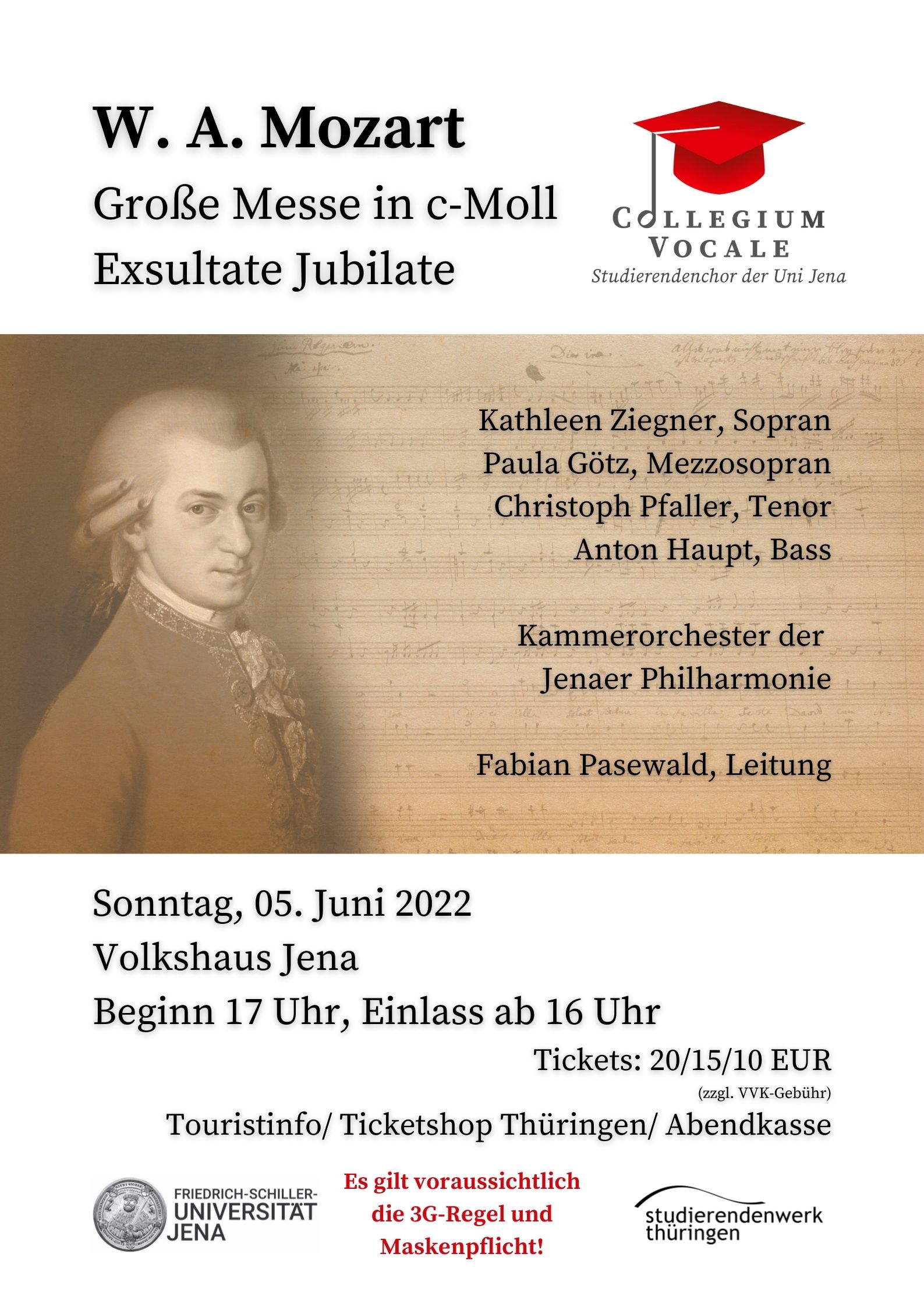 Mozart Requiem Plakat